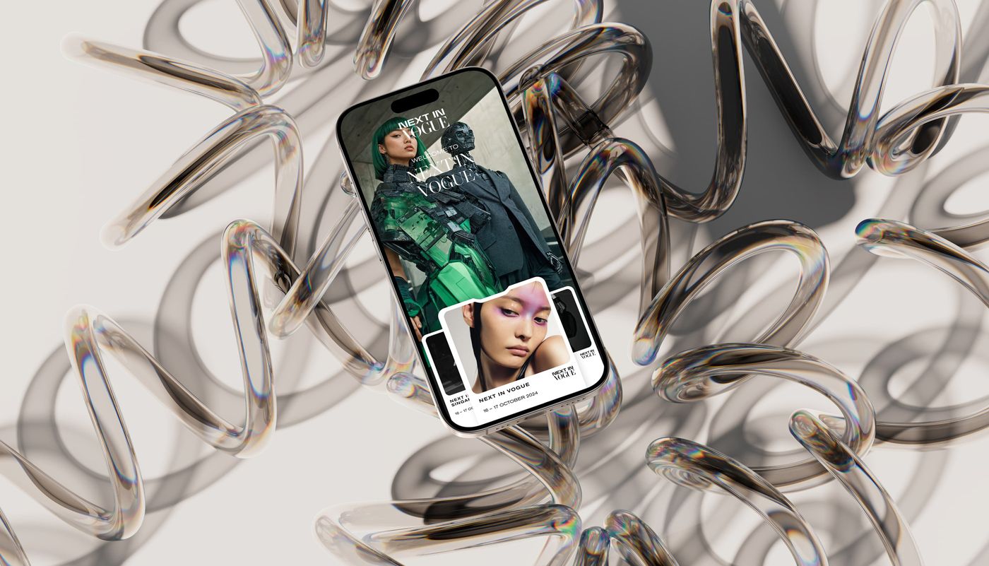 Vogue — the conference platform on a phone